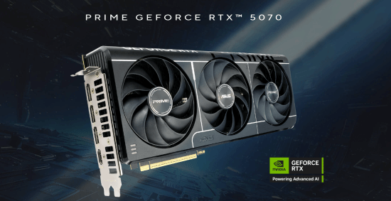 杀回首发价！华硕 Prime RTX 5070 显卡爽玩明末：渊虚之羽