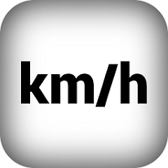 车速表 km h 里程表