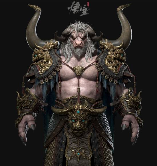 工作室晒黑神话：悟空牛魔王同人作品：威武霸气帅到爆！