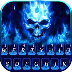 Flaming Skull 主题键盘