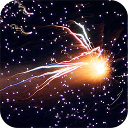 魔幻烟花粒子世界